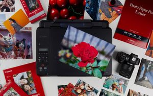 mprimanta A4 Multifunctional Inkjet, Canon Pixma G640, Color CISS Wireless