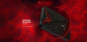 SSD extern SureFire Bunker Gaming, 512GB, iluminare RGB, USB 3.2 Gen 1 Type-C