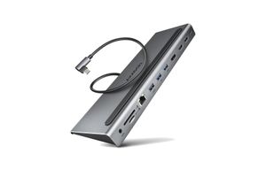 Hub USB Axagon HMC-4KX3 un dispozitiv versatil conceput pentru a extinde capacitatile laptopului dvs
