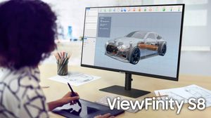 Monitor IPS LED Samsung ViewFinity LS32B800PXUXEN o claritate creativa si o profunzime uimitoare