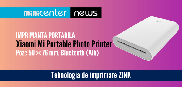 Xiaomi Mi Portable Photo Printer, Imprimanta portabila