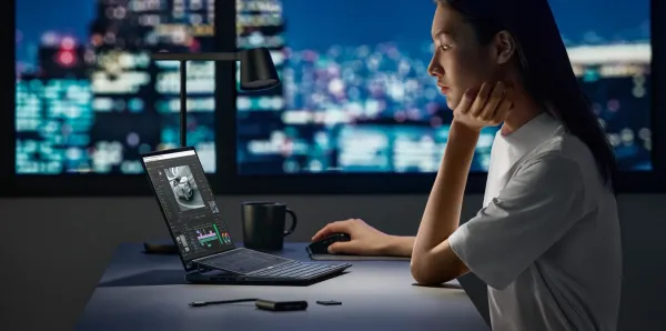 aptop ASUS Zenbook Pro 14 Duo OLED, i7-12700H, 14.5", 16GB, 1TB M.2 NVMe, Windows 11 Pro