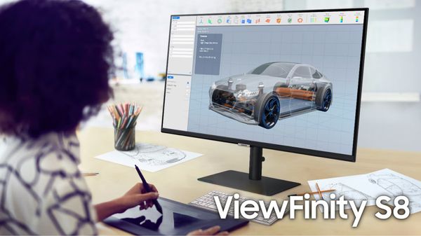 Monitor IPS LED Samsung ViewFinity LS32B800PXUXEN o claritate creativa si o profunzime uimitoare